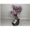 Image 2 : AMETHYST TREE ON AMETHYST BASE (BRAZIL) 14" RETAIL $2,600