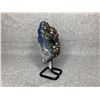 Image 2 : AMETHYST TITANIUM AURA ON STAND 6" RETAIL $1,800