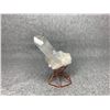 Image 2 : GENUINE CLEAR QUARTZ ON STAND 4" RETAIL $800