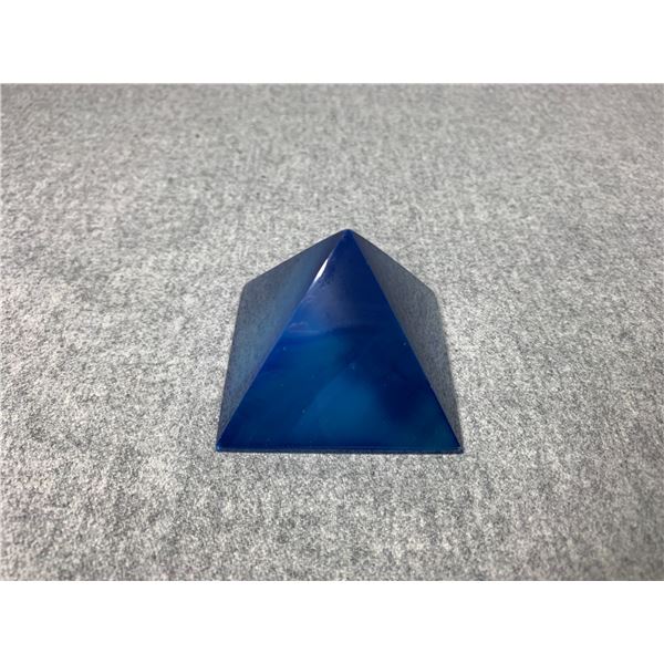 BLUE AGATE PYRAMID (BRAZIL) RETAIL $869