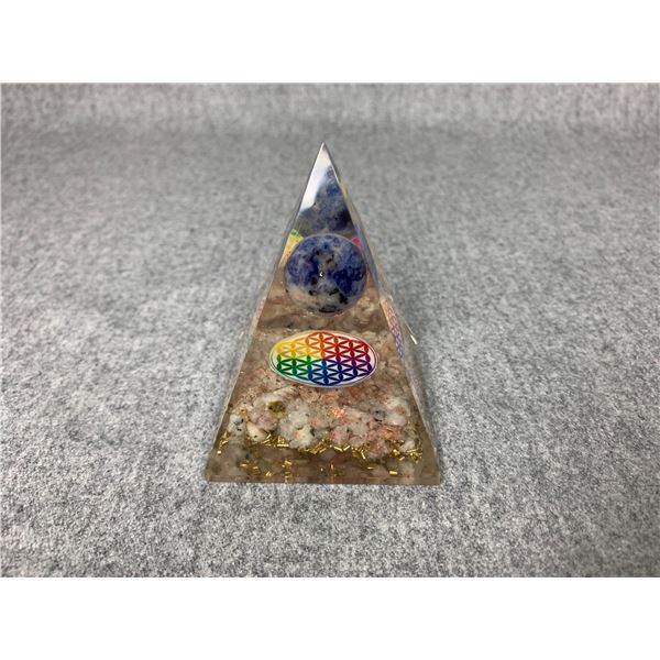 ROSE QUARTZ ORGONITE PYRAMID RETAIL $369