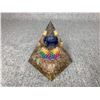 Image 2 : ROSE QUARTZ ORGONITE PYRAMID RETAIL $369
