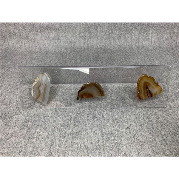 GENUINE AGATE ART DISPLAY RETAIL $349