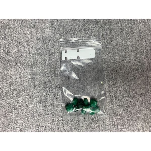 GENUINE NATURAL EMERALD 20.2 CT. (11 PIECES) RETAIL $1800