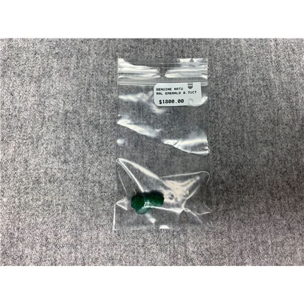 GENUINE NATURAL EMERALD 8.71 CT. RETAIL $1800