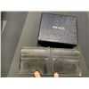 Image 2 : AUTHENTIC MEN'S BIFOLD PRADA WALLET WITH MONEY CLIP