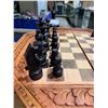 Image 2 : 100% HAND CARVED CHESS SET IMPORTED FROM BALI