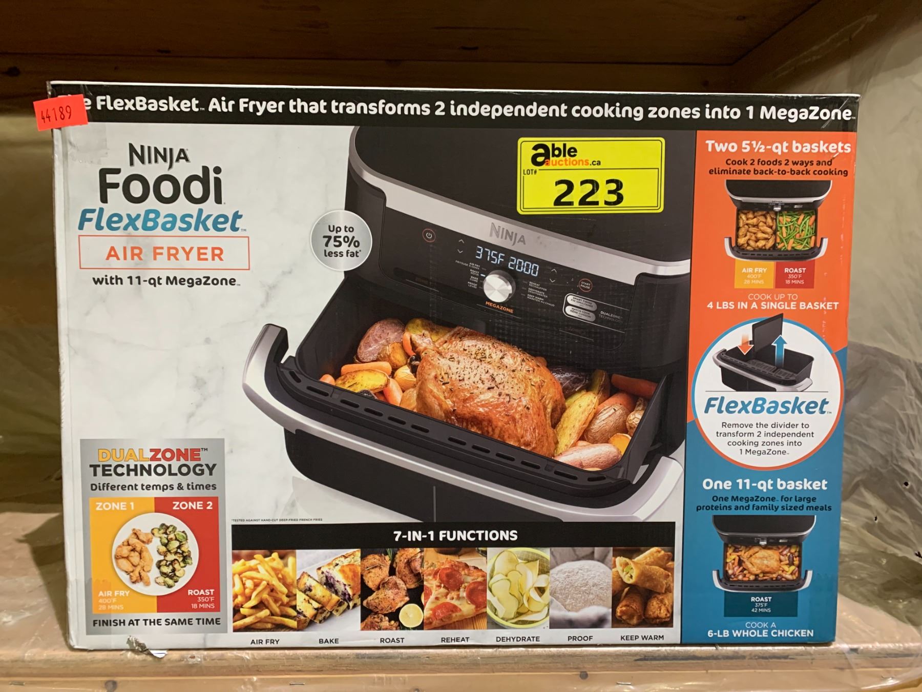 Ninja Foodi Flexbasket Air Fryer