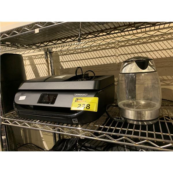 HP OFFICEJET 4650 PRINTER AND SALTON KETTLE