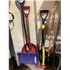 Image 2 : ASSORTED SHOVELS, AXE AND MORE