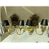 Image 1 : 2 DUAL LAMP WALL SCONCES