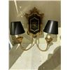 Image 2 : 2 DUAL LAMP WALL SCONCES