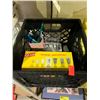Image 2 : ASSORTED OFFICE SUPPLIES INCLUDING; PENS, GARBAGE BAGS, BUSINESS CARD ORGANIZER & MORE
