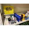 Image 2 : ASSORTED ITEMS INCLUDING; SPRAY PAINT, MOTOR OIL, FLOOR POLISH, POWER CORDS & MORE