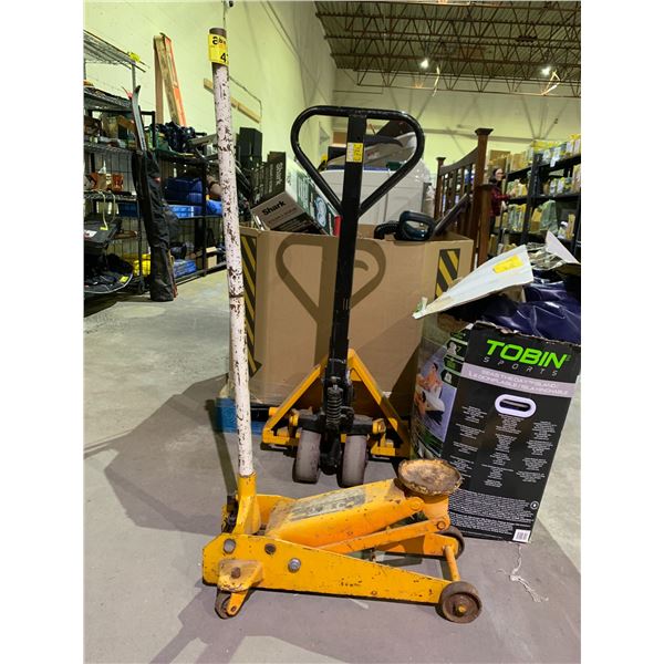 JET ROLLING CAR JACK