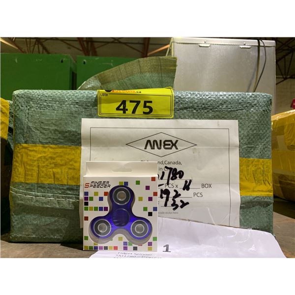 BOX OF SM1780 FIDGET SPINNERS WITH CASE