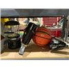 Image 4 : 2 PAIRS OF SKATES, COLEMAN LANTERN AND BASKETBALL