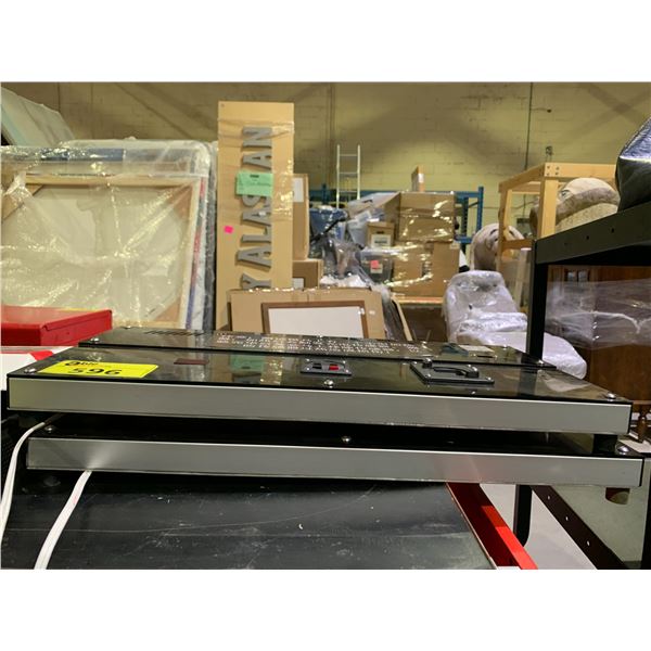 PAIR OF DOUGLAS LIGHTING BLACK TESTING MODULES