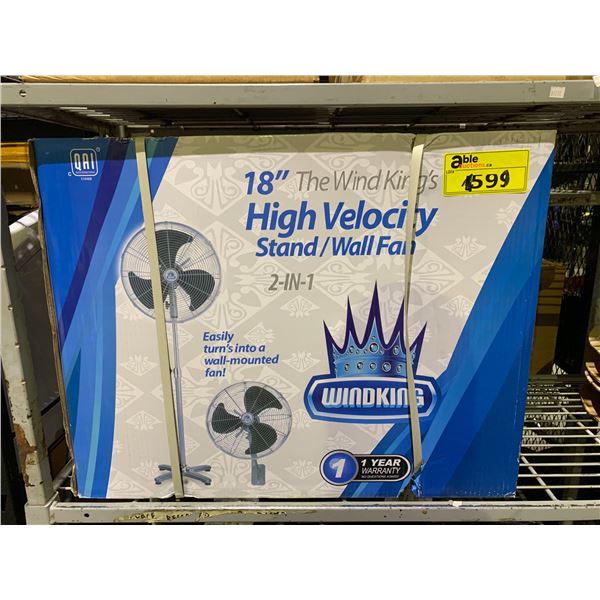 WINDKING 18 INCH HIGH VELOCITY FAN