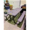 Image 2 : LIFETIME FOLDING PICNIC TABLE