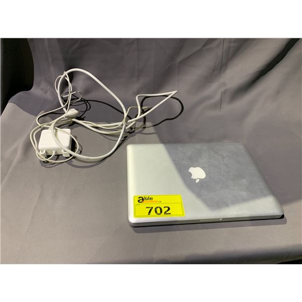*TESTED WORKING*  MACBOOK PRO 13 INCH - 250 GB WITH CHARGER A1278 (WIPED)