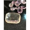 Image 5 : ASSORTED GEMS INCLUDING, 9 AMETHYSTS, 1 TOPAZ, 2 CITRINE, 1 SMOKEY QUARTZ. VARIOUS SIZES