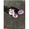 Image 2 : ASSORTED GEMS INCLUDING; 4 AMETHYSTS, ASSORTED CITRINE,& 10 GARNET. VARIOUS SIZES AND SHAPES