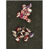Image 3 : ASSORTED GEMS INCLUDING; AMETHYSTS, GARNETS, & 2 PERIDOTS. VARIOUS SIZES AND SHAPES