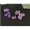 Image 3 : ASSORTED GEMS INCLUDING; GREEN SPINEL, 11 AMETHYSTS, 1 CITRINE, & PINK SAPPHIRE.