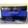Image 1 : *TESTED WORKING* SAMSUNG 55" CURVED TV WITH POWER CORD & STAND (NO REMOTE)