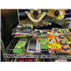 Image 1 : SHELF LOT OF ASSORTED ITEMS INCLUDING; PENS, PAPER LABELS, SHARPIES AND MORE