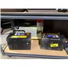 Image 3 : SHELF LOT OF 2 ACDELCO BATTERIES AND GLOVES