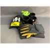 Image 5 : ASSORTED ITEMS INCLUDING; APE DICE SHAKERS, PAIR OF GLOVES, KNEE BRACE & MORE