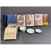 Image 1 : ASSORTED ITEMS INCLUDING; CHINESE BOOKS, CHINESE TEA SET & MORE