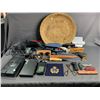 Image 1 : ASSORTED ITEMS INCLUDING; CIGAR SCISSORS, KNIFE, GARMIN GPS 72 & MORE