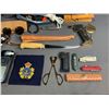 Image 2 : ASSORTED ITEMS INCLUDING; CIGAR SCISSORS, KNIFE, GARMIN GPS 72 & MORE