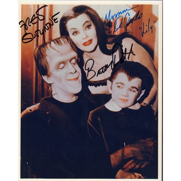 Munsters cast signed photograph