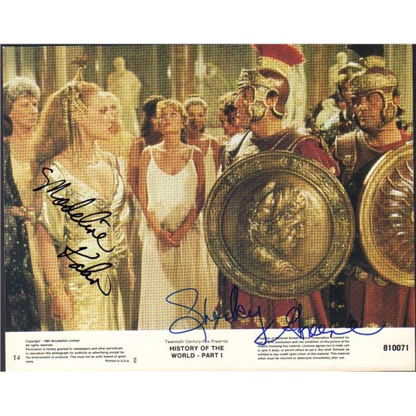 Shecky Greene/Madeline Kahn Signed 8x10 photo History of the World