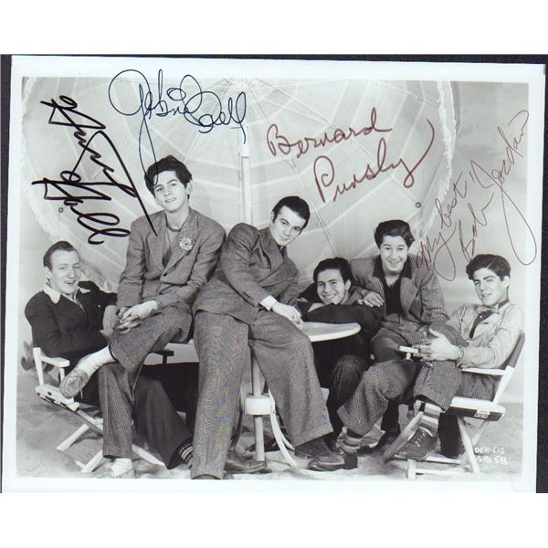 Bowery Boys rare signed photograph