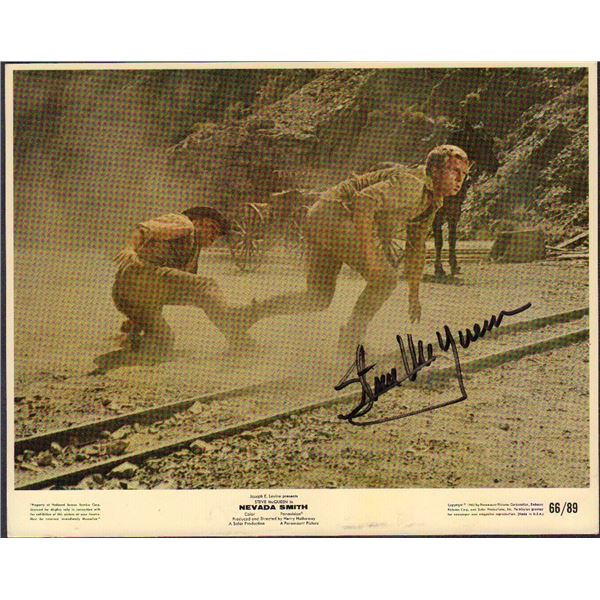 Steve McQueen Signed Original Nevada Smith