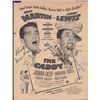 Image 1 : Dean Martin/Jerry Lewis Signed Original "The Caddy" advertisement