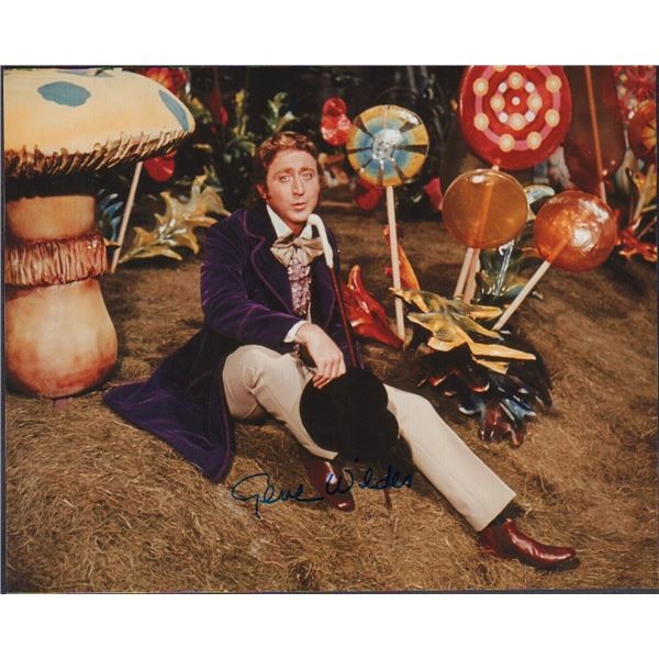 Gene Wilder Signed 8x10 Photo Willy Wonka