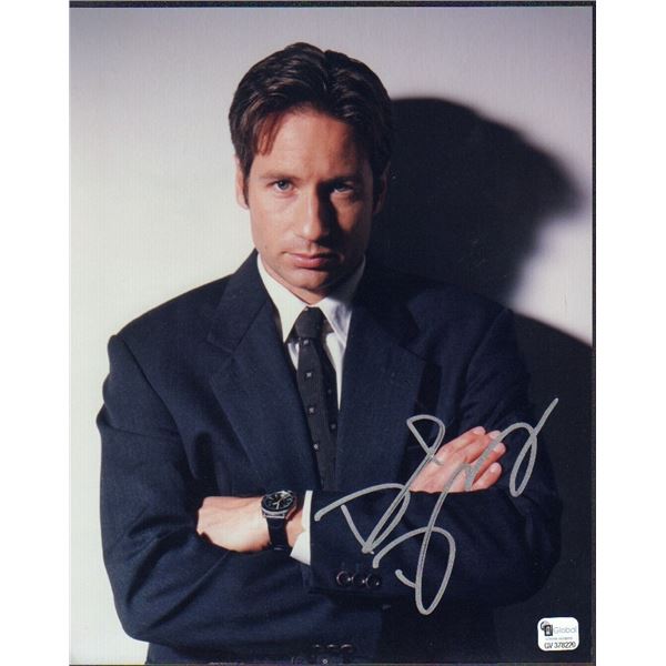 David Duchovny Signed 8x10 Photo Global Sticker