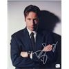 Image 1 : David Duchovny Signed 8x10 Photo Global Sticker