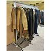 Image 2 : RACK OF ASSORTED CLOTHING INCLUDING; JACKETS, JEANS, T-SHIRT & MORE (RACK INCLUDED)