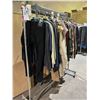 Image 2 : RACK OF ASSORTED CLOTHING INCLUDING; JACKETS, SWEATERS, PANTS & MORE (RACK INCLUDED)