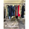 Image 1 : RACK OF ASSORTED CLOTHING INCLUDING; JACKETS, OVERALLS & INDUSTRIAL WEAR (RACK INCLUDED)