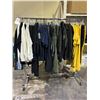 Image 1 : RACK OF ASSORTED CLOTHING INCLUDING; EMERGENCY PERSONNEL UNIFORMS, BUTTON DOWN SHIRTS, PANTS & MORE