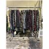 Image 1 : RACK OF ASSORTED CLOTHING INCLUDING; LONG SLEEVE SHIRTS, JACKETS & MORE (RACK INCLUDED)