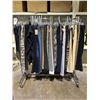 Image 1 : RACK OF ASSORTED PANTS (RACK INCLUDED)